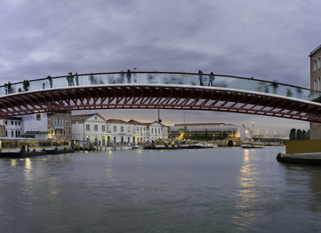 INFRASTRUTTURE: Venezia, Quarto Ponte sul Canal Grande, di Santiago Calatrava